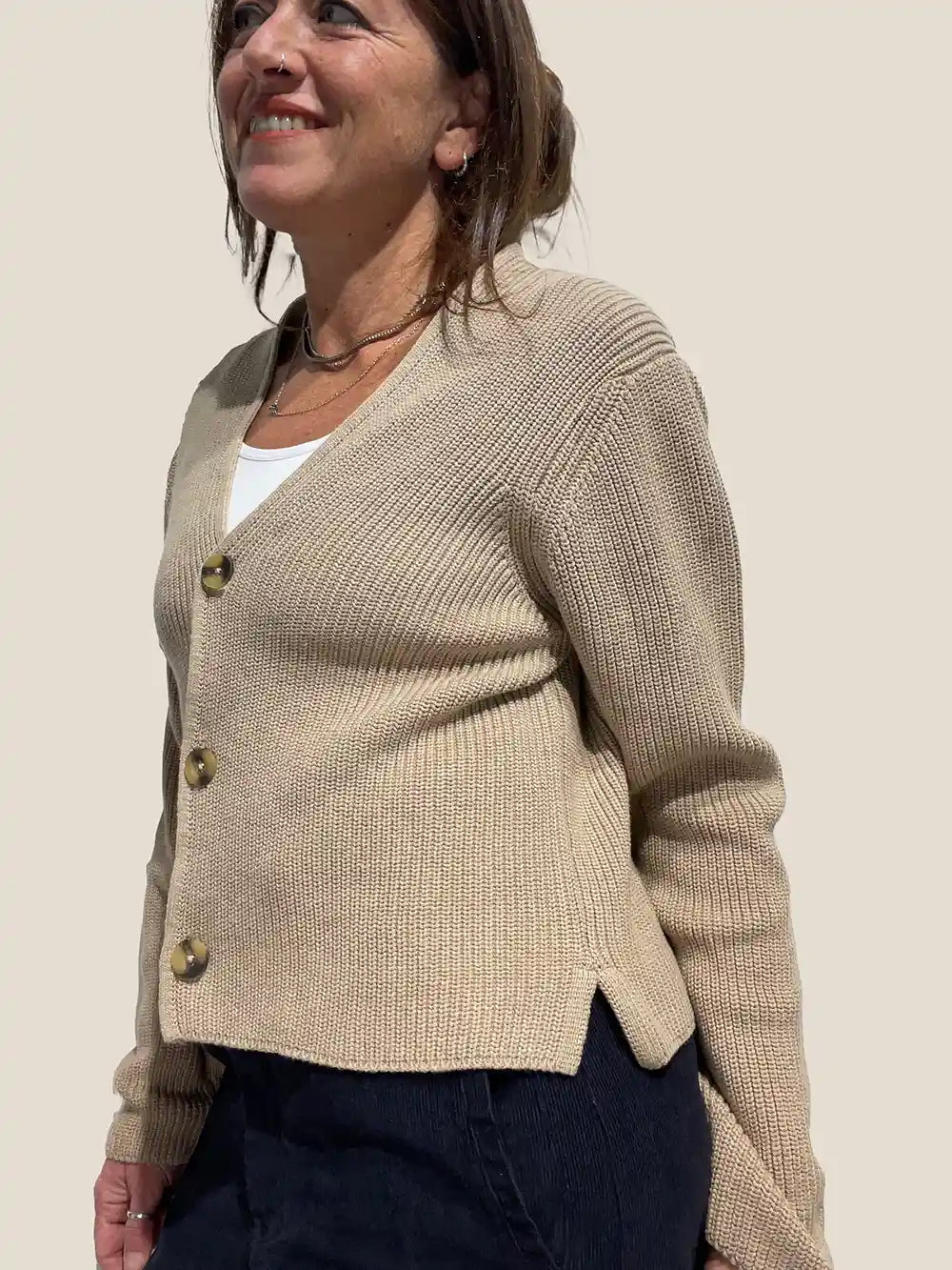 Cardigan Donna Corto