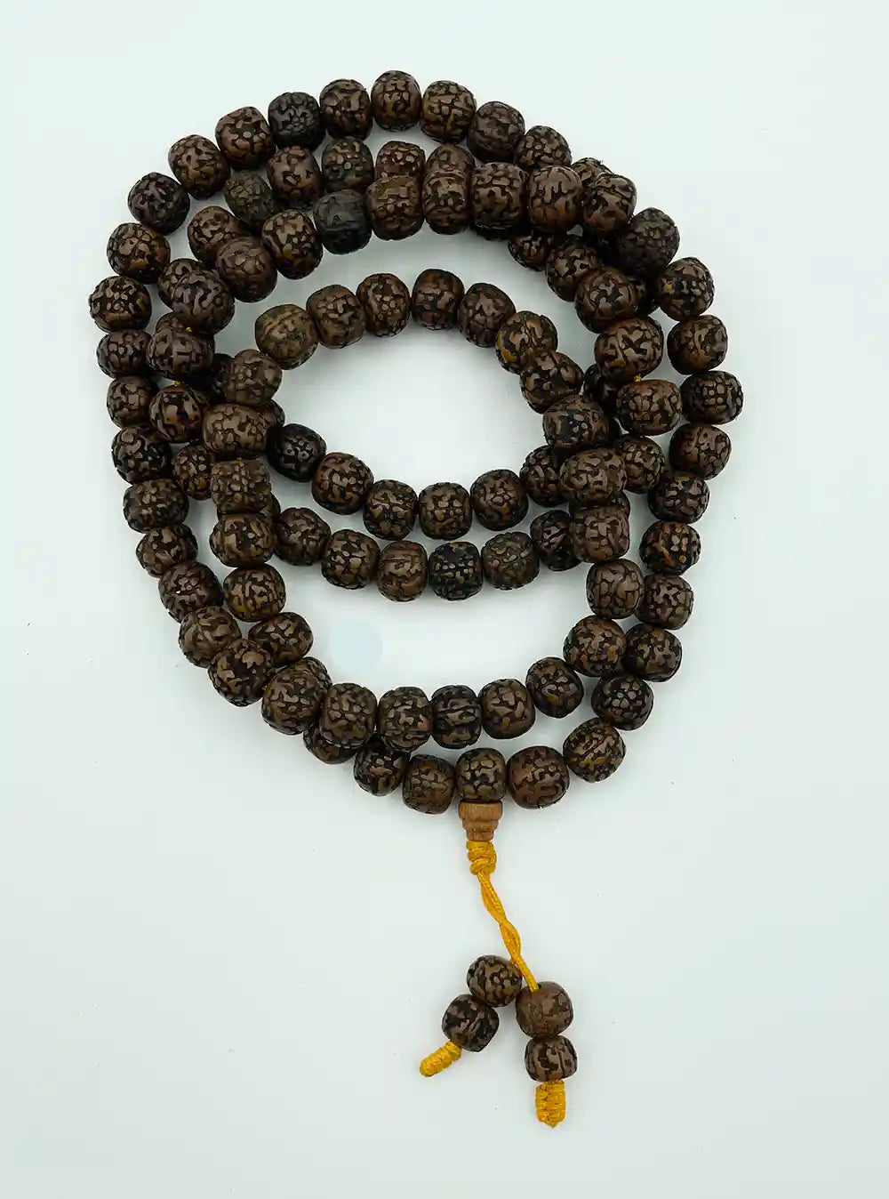 Japamala in Semi lucidi di Rudraksha