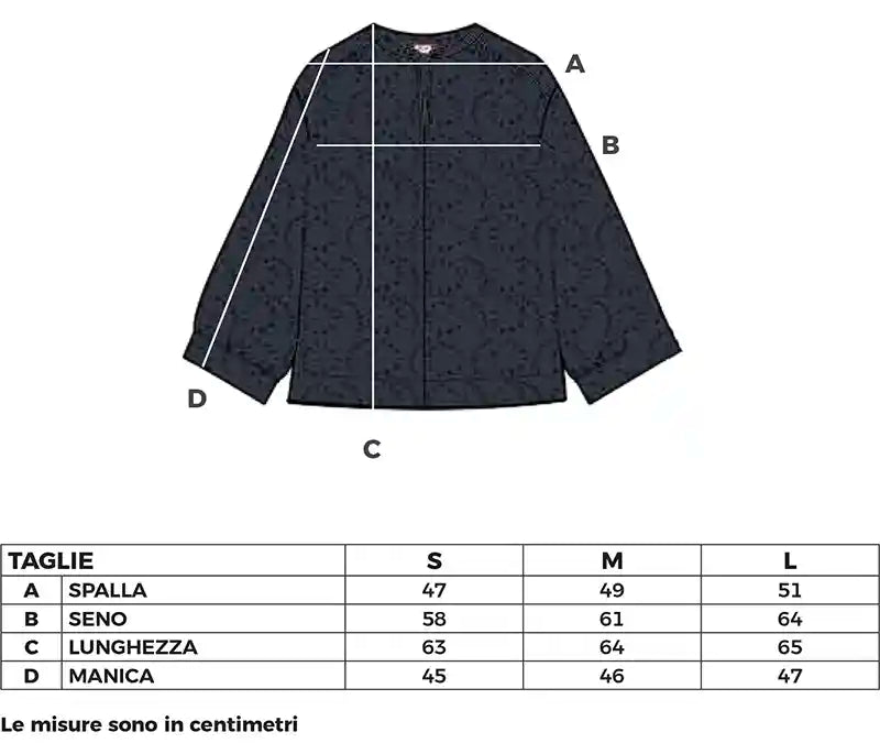 Blusa in Cotone