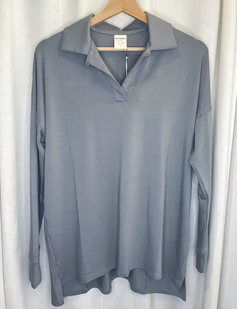 polo donna tessuto viscosa di bamboo