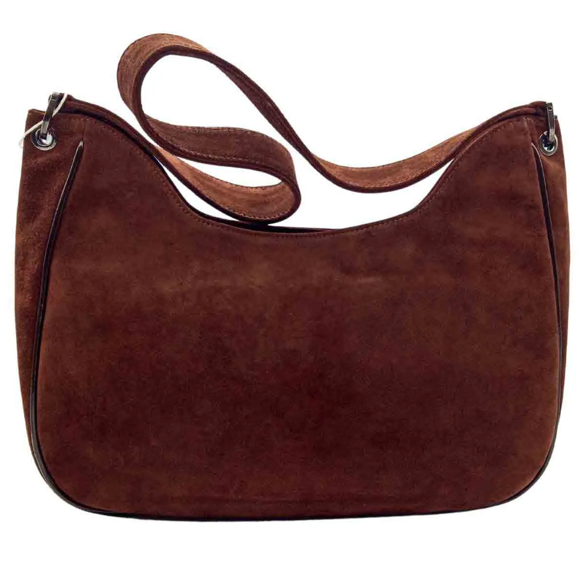 Borsa Vintage in camoscio