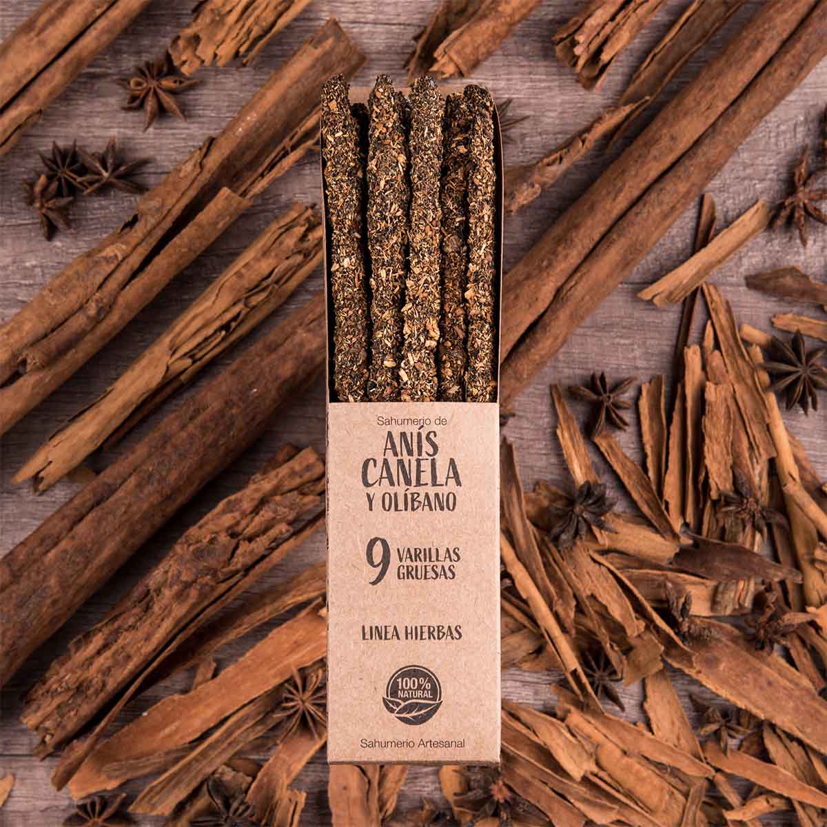 Incenso Naturale Botanico Anice e Cannella