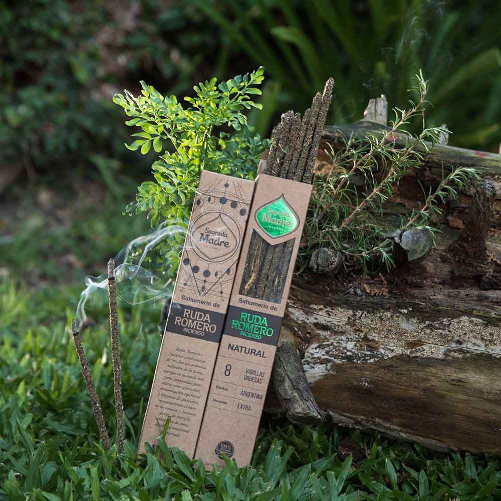 Incenso Rosmarino, Ruta e Olibano Naturale Sagrada Madre