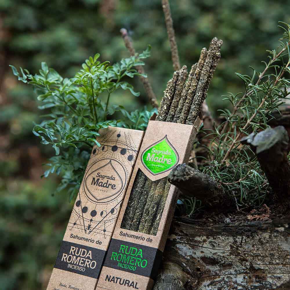 Incenso Rosmarino, Ruta e Olibano Naturale Sagrada Madre