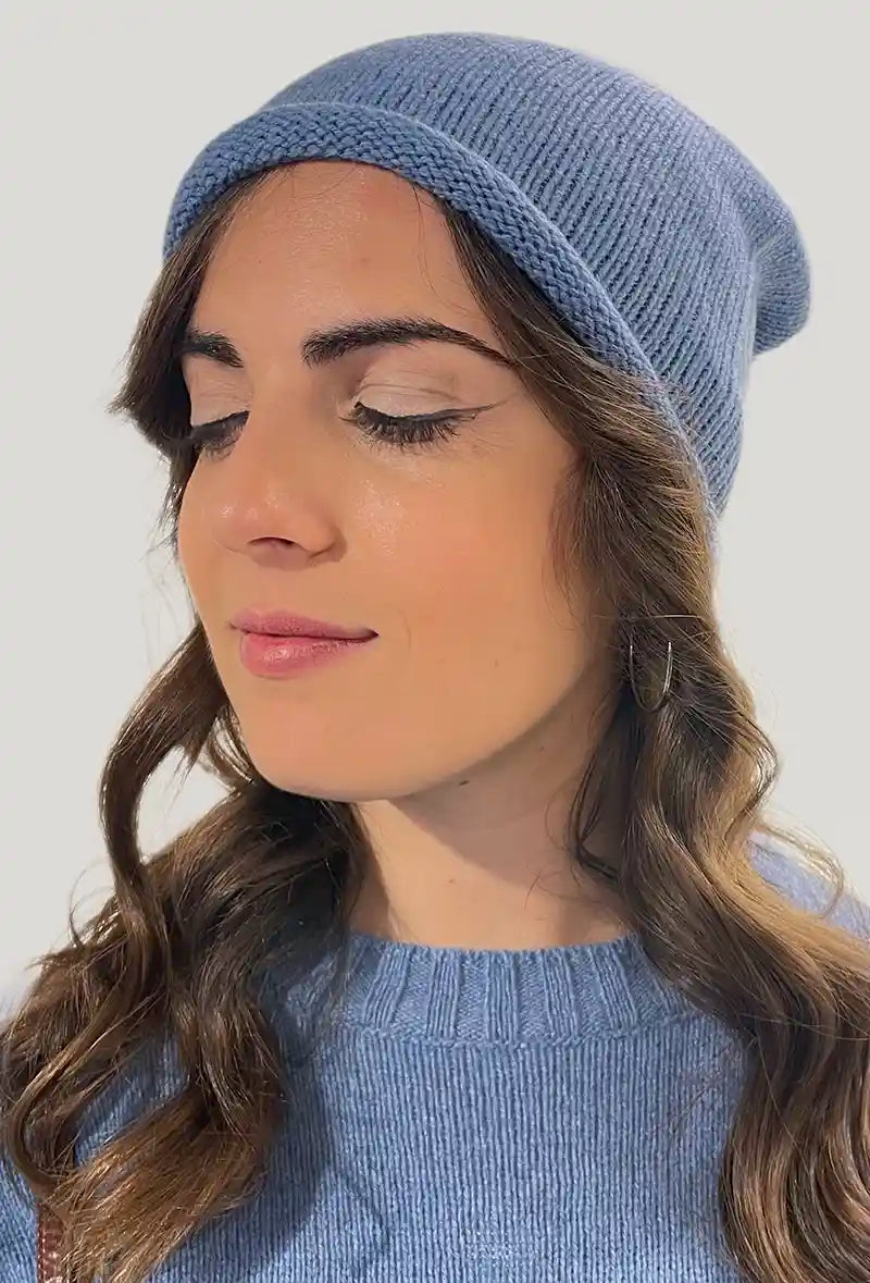 Cappello in Cashmere Rigenerato Donna