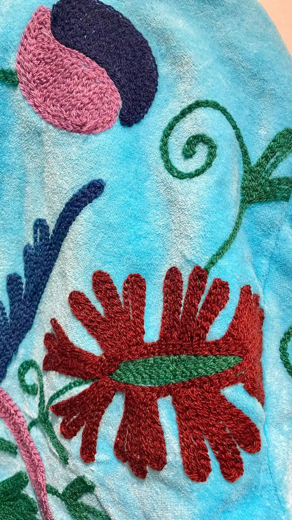 Giacca Donna corta in stile Suzani