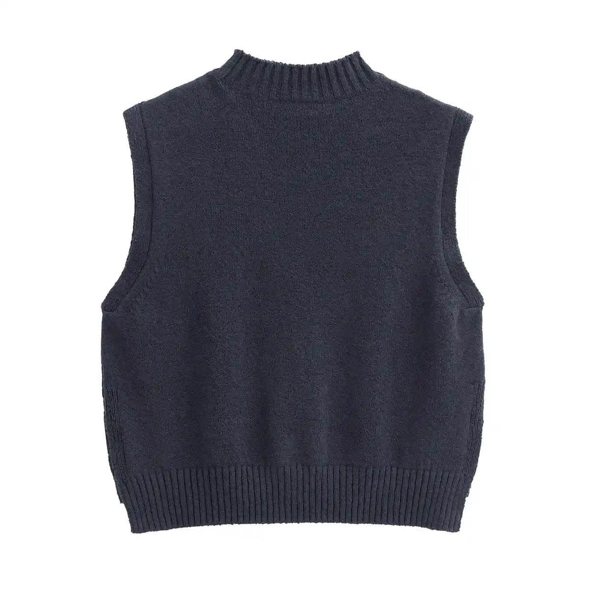 Gilet Donna in Cotone Biologico GOTS – Blu Notte
