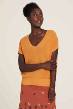 Top Donna in Maglia in Cotone organico certificato sostenibile