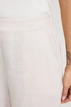 Pantaloni in puro lino