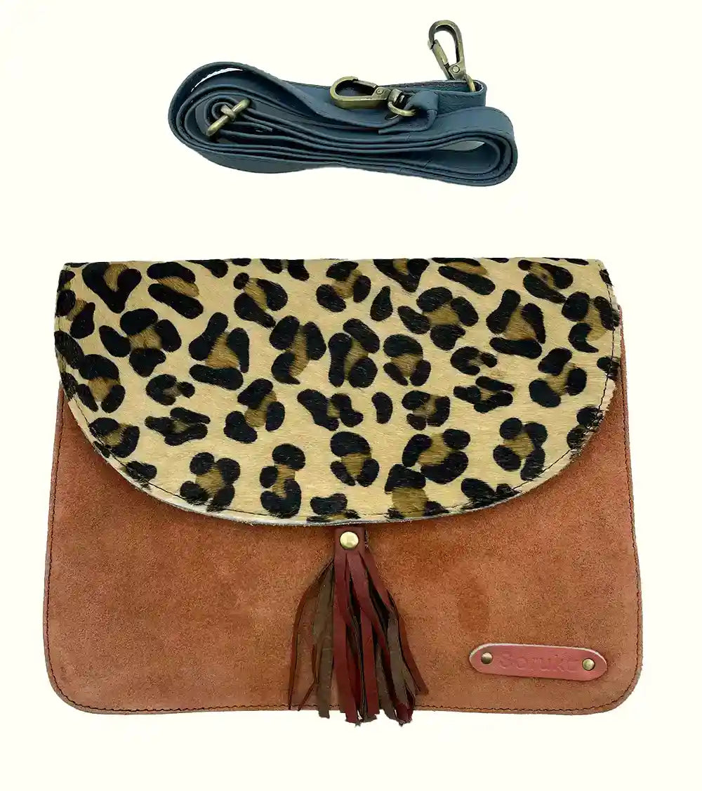 Borsa Scamosciata con Tracolla