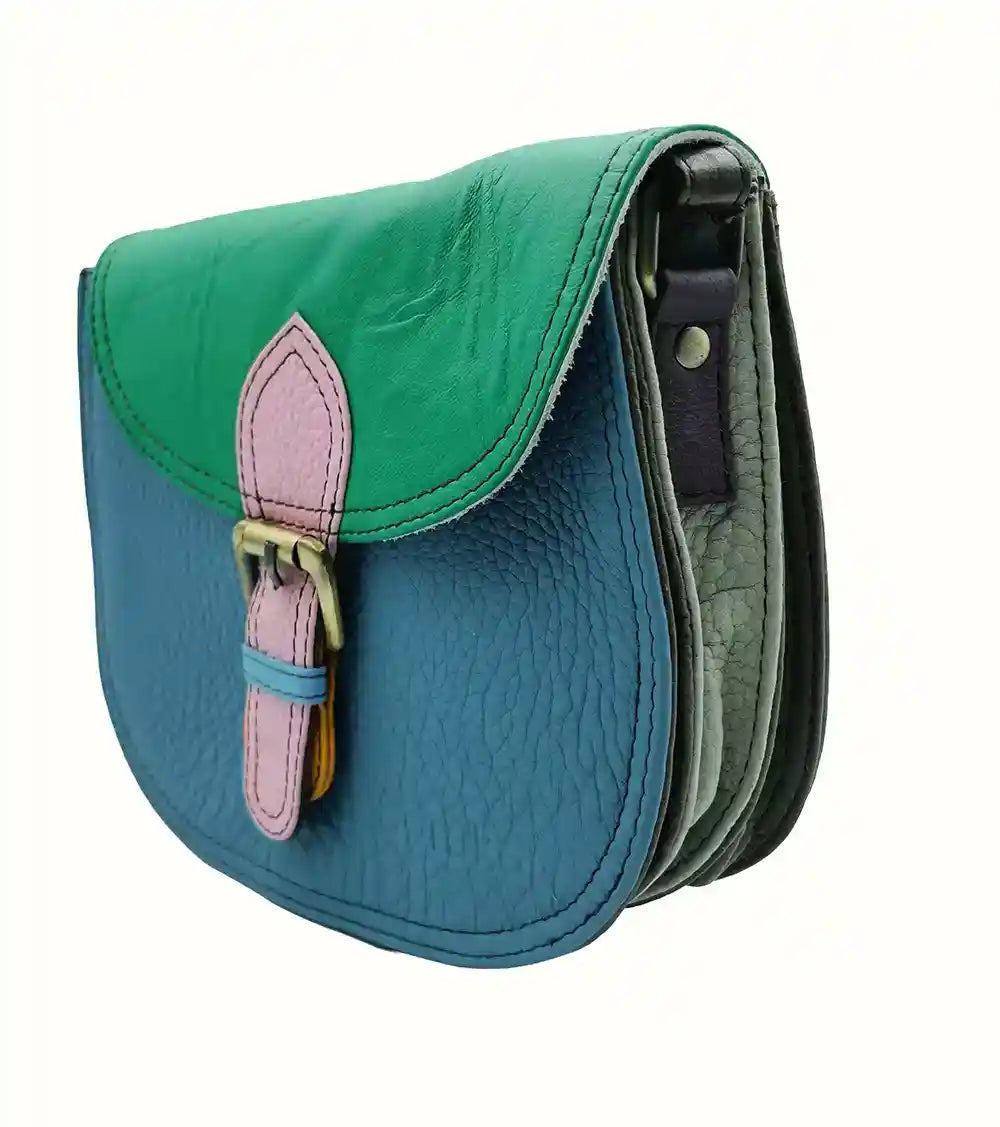 Borsetta in pelle liscia