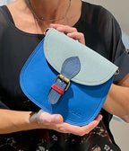 borsetta in pelle riciclata