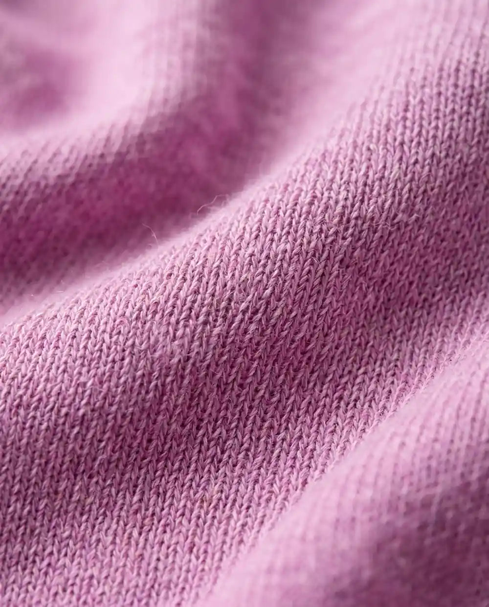 Top canotta in maglia di cotone biologico lilla