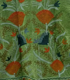 Giacca invernale in velluto ricamata stile Suzani