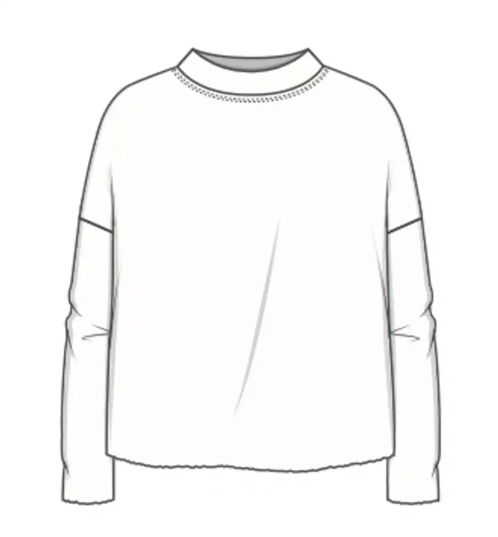 Maglia Donna Lana Merino con Scollo a Barchetta
