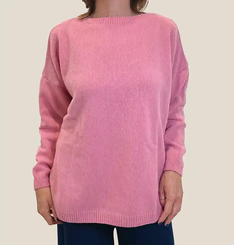 Maglione Donna in ecocashmere modello Oversize 