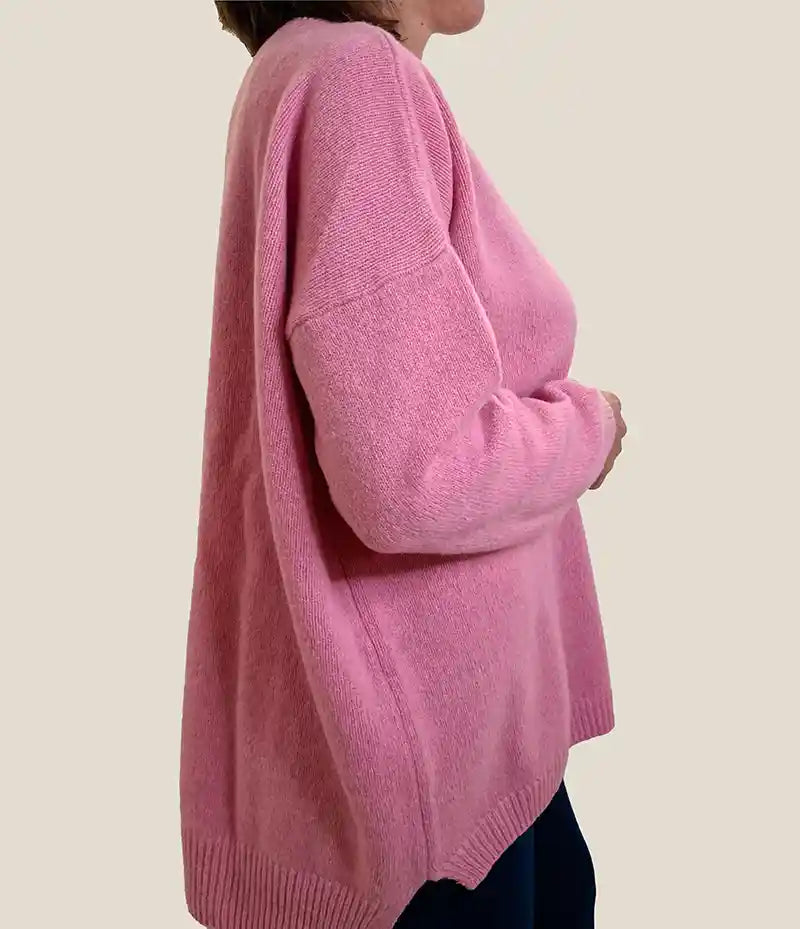 Maglione Donna in ecocashmere modello Oversize 