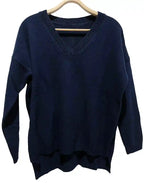 Maglione Donna Cashmere Oversize Scollo a V