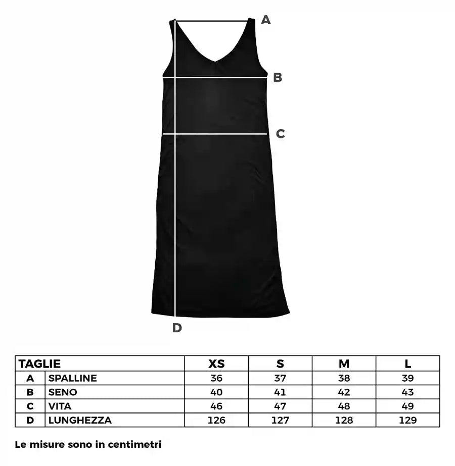 Vestito lungo nero