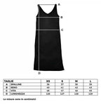 Vestito lungo nero