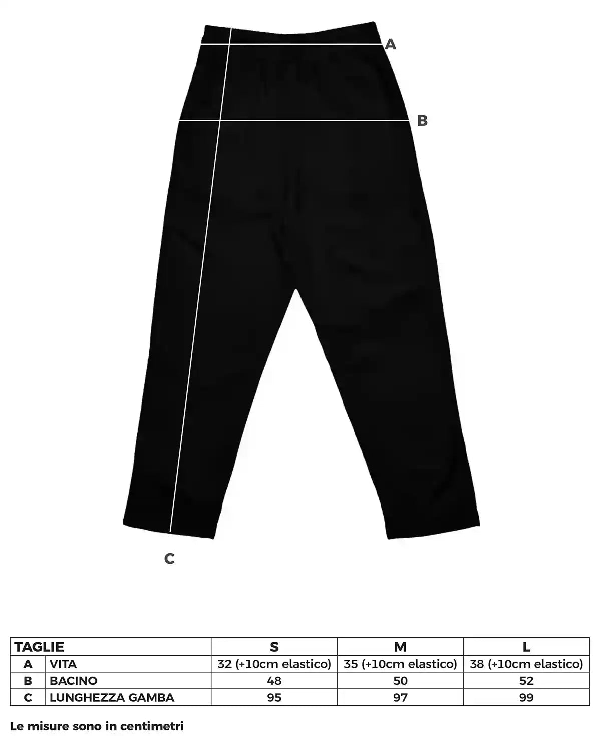 Pantalone donna a sigaretta