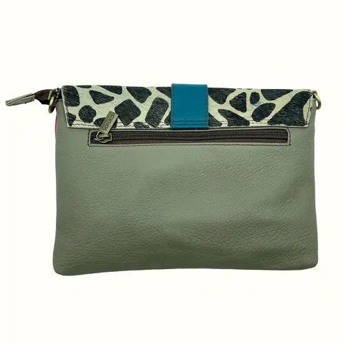 Borsa Pochette in cavallino animalier