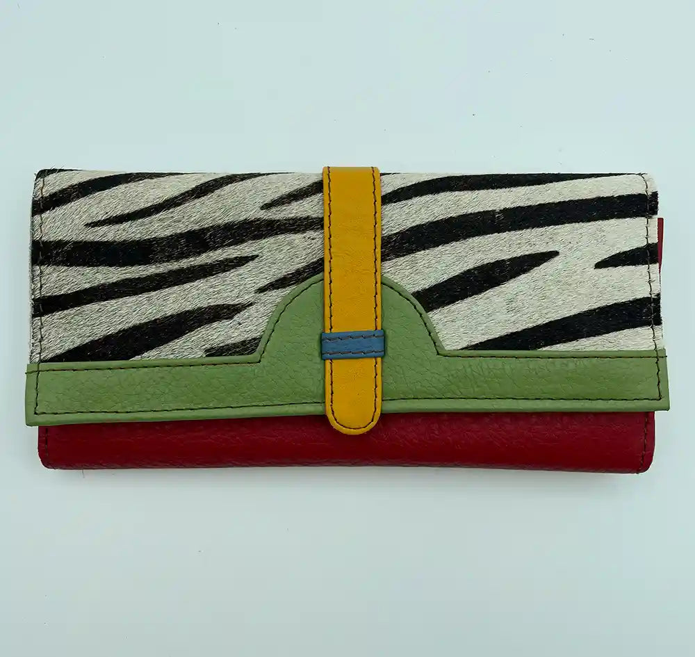 Portafoglio Donna in Pelle Animalier