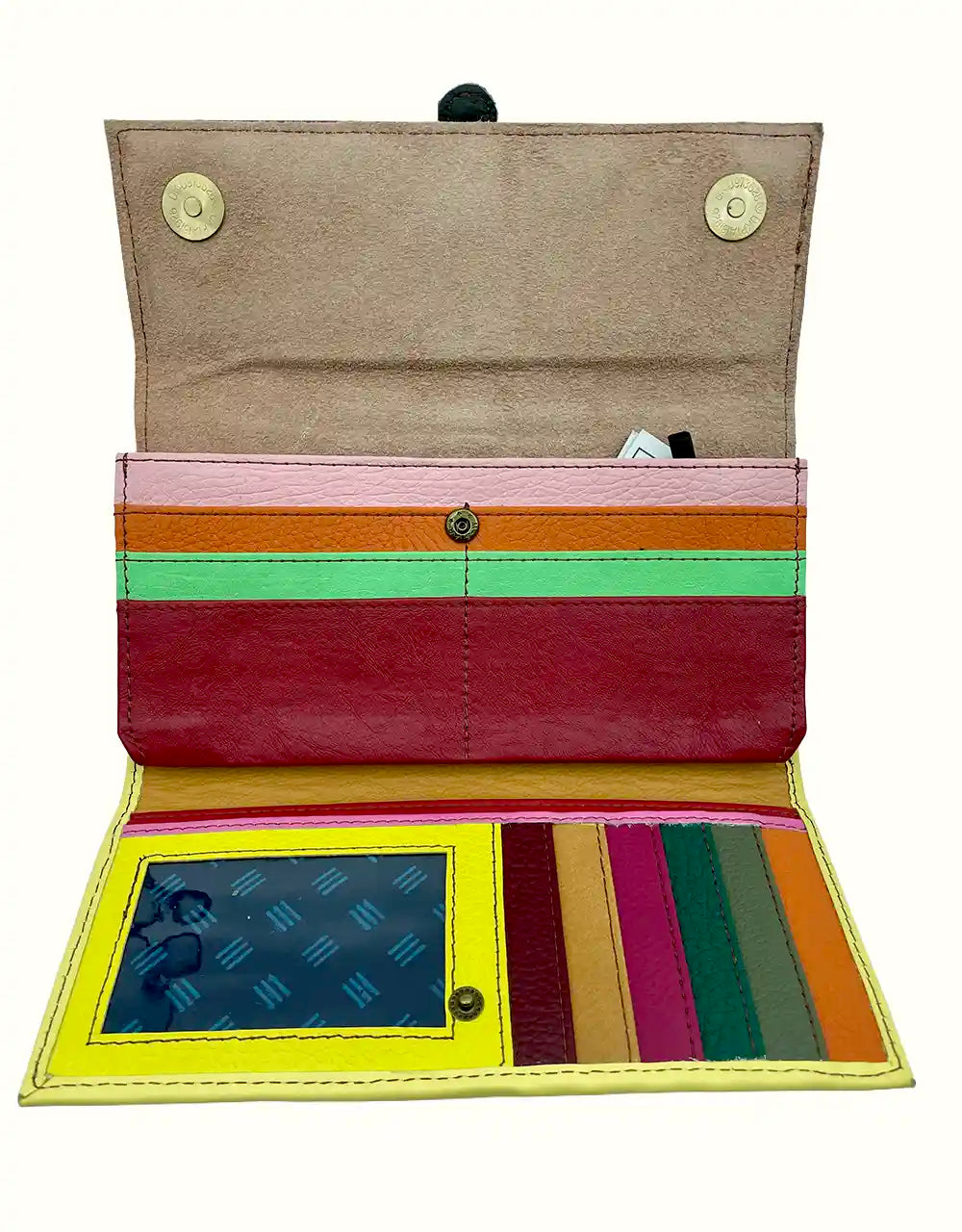 Portafoglio Donna con animalier in pelle riciclata