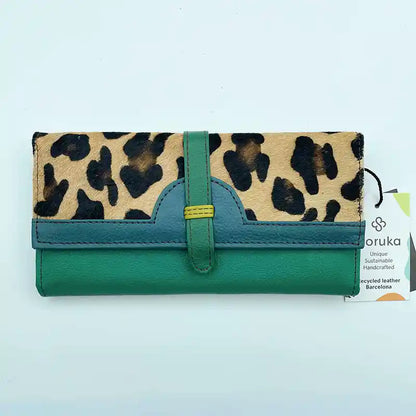 Soruka Bags Portafoglio Donna Grande con Animalier