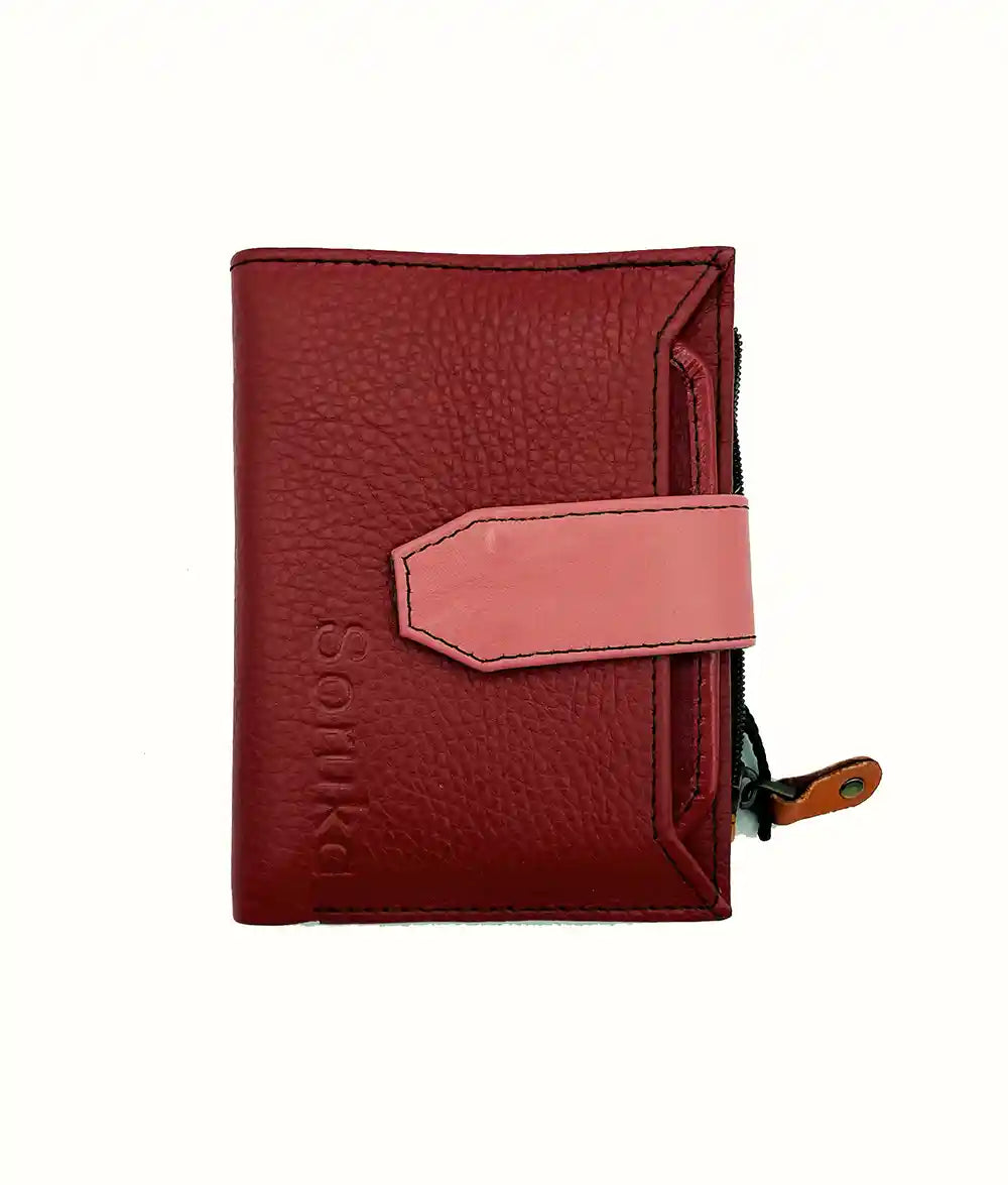 Portafoglio Donna Piccolo con Porta Carte estraibile