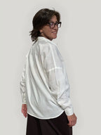 Camicia in Cotone Biologico GOTS - Bianca