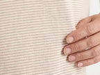 T-shirt a righe in cotone biologico