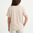 T-shirt a righe in cotone biologico