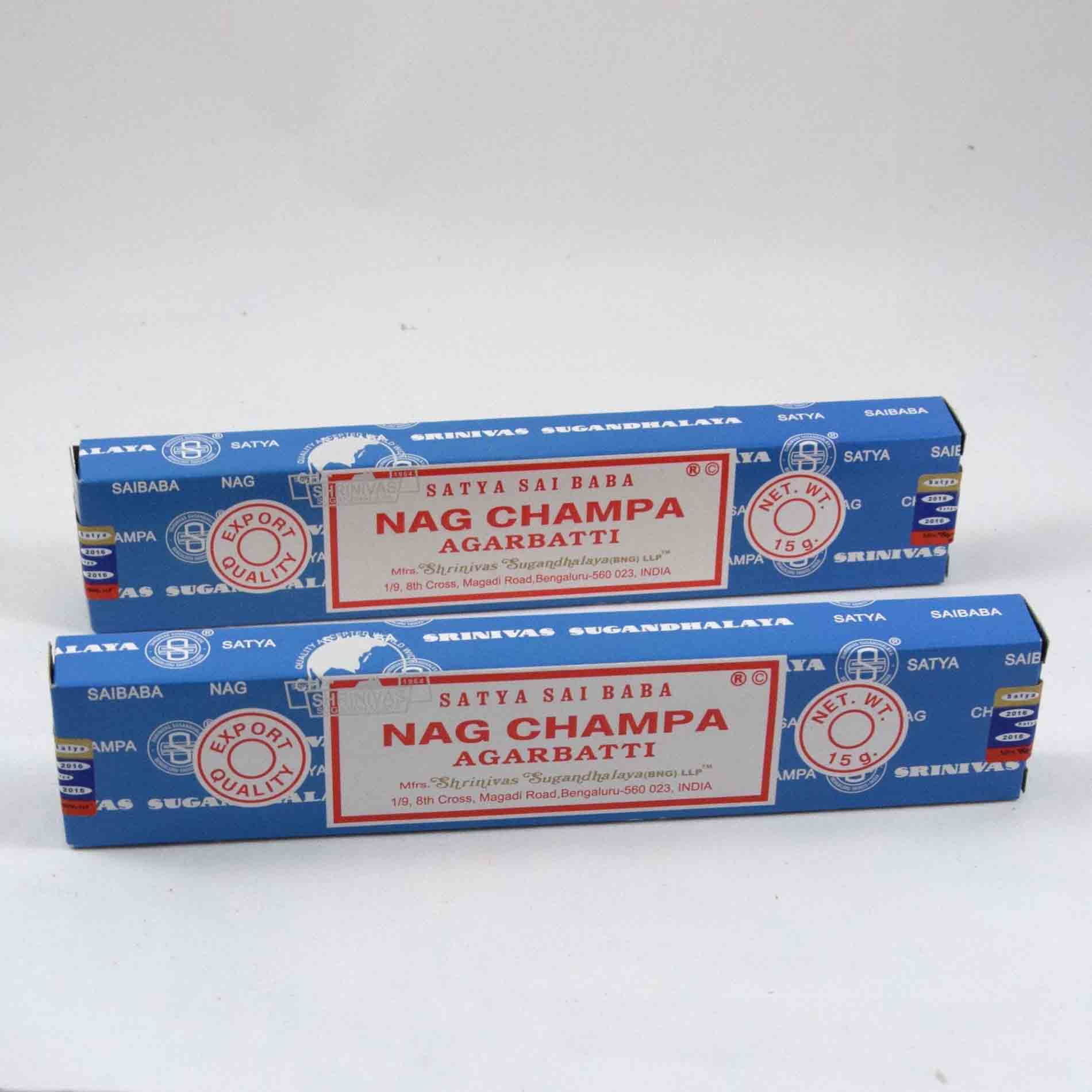 Incenso Nag Champa Agarbatti Satya Sai Baba